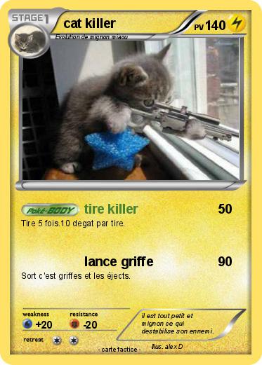 Pokemon cat killer