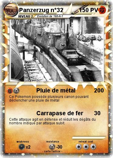 Pokemon Panzerzug n°32