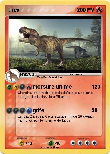 Pokemon t rex