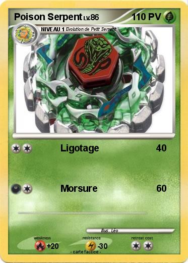 Pokemon Poison Serpent
