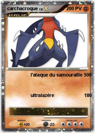 Pokemon carchacroque