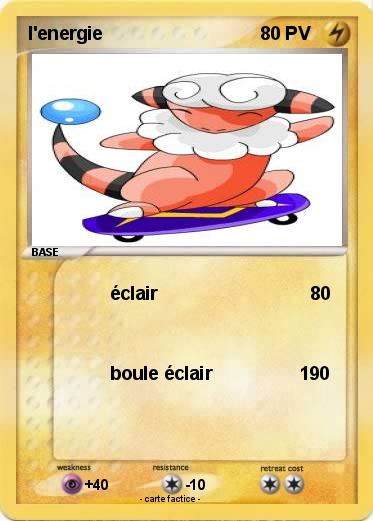Pokemon élekable ex