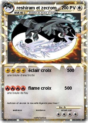 Pokemon reshiram et zecrom