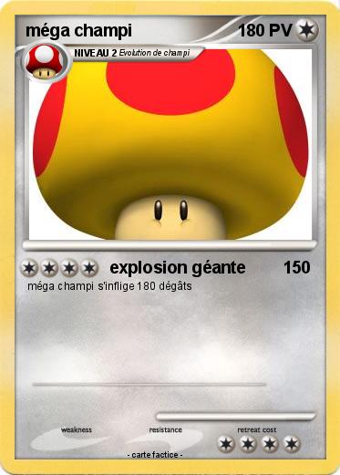 Pokemon méga champi
