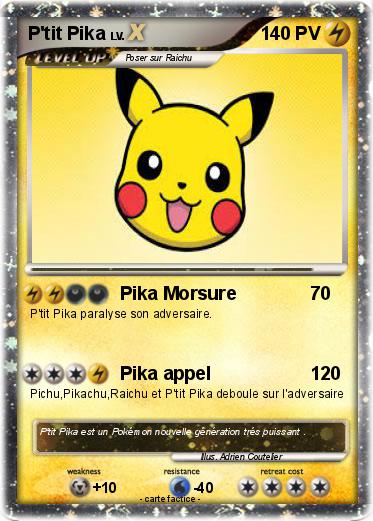 Pokemon P'tit Pika
