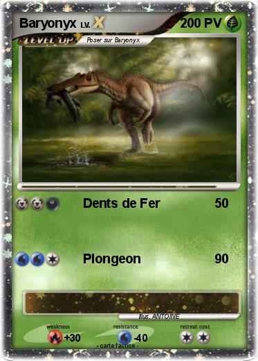 Pokemon Baryonyx