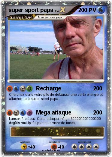 Pokemon super sport papa