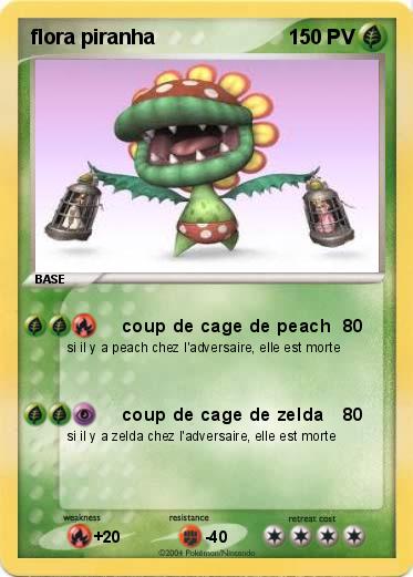 Pokemon flora piranha