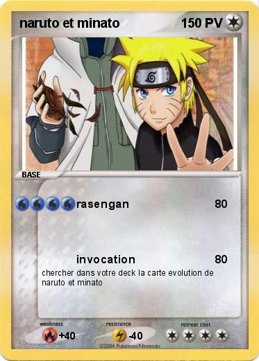 Pokemon naruto et minato