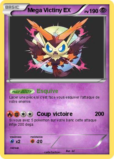 Pokemon Mega Victiny EX
