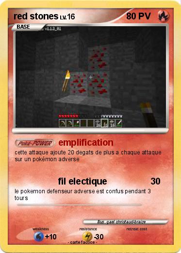 Pokemon red stones