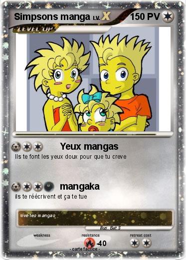 Pokemon Simpsons manga
