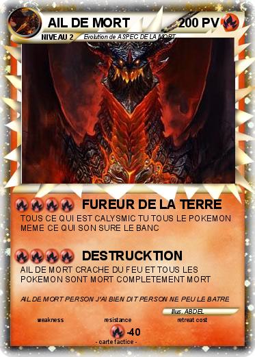 Pokemon AIL DE MORT
