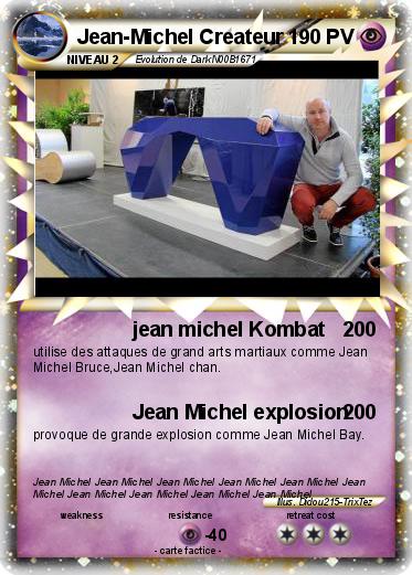 Pokemon Jean-Michel Createur