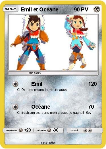 Pokemon Emil et Océane