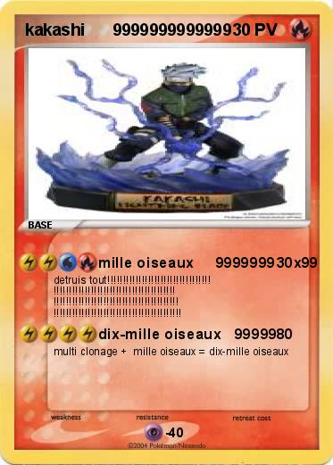 Pokemon kakashi      9999999999999