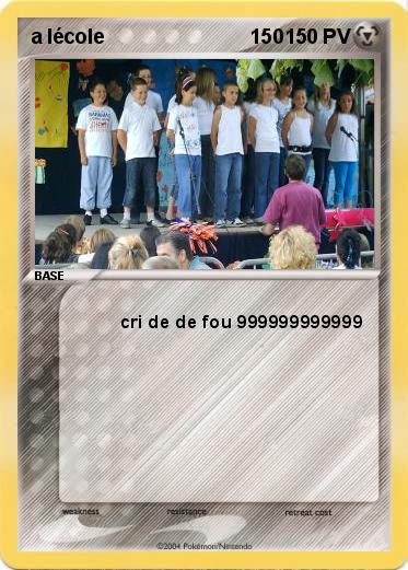 Pokemon a lécole                          150