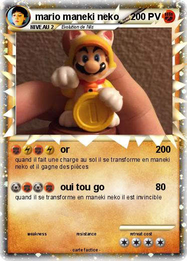 Pokemon mario maneki neko