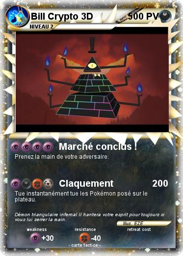Pokemon Bill Crypto 3D
