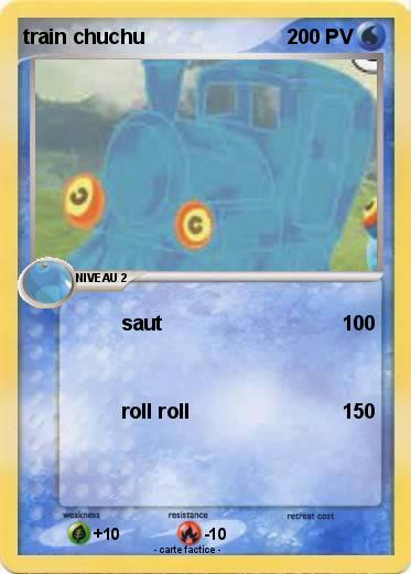 Pokemon train chuchu