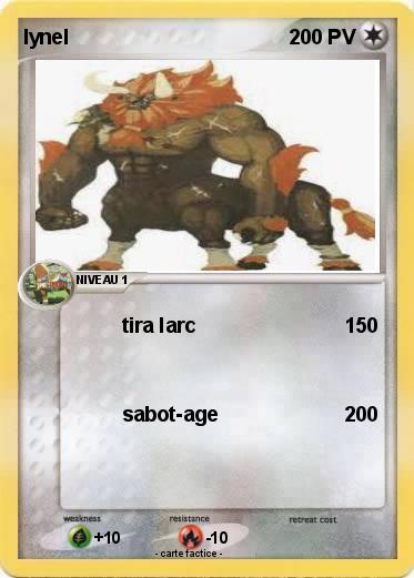 Pokemon lynel