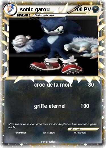 Pokemon sonic garou