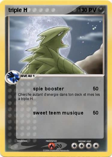Pokemon triple H