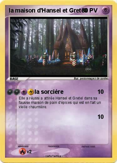 Pokemon la maison d'Hansel et Gretell
