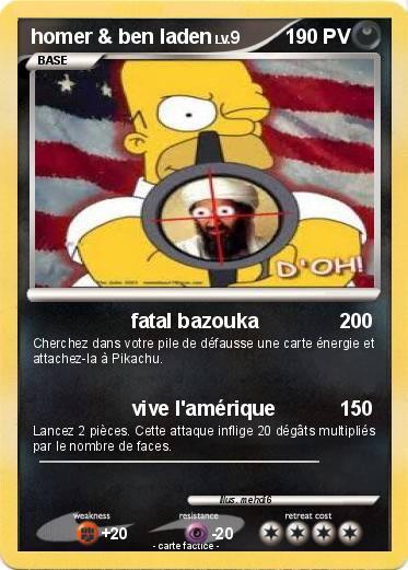 Pokemon homer & ben laden