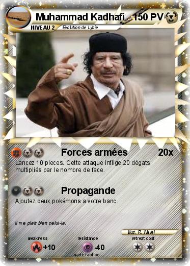 Pokemon Muhammad Kadhafi
