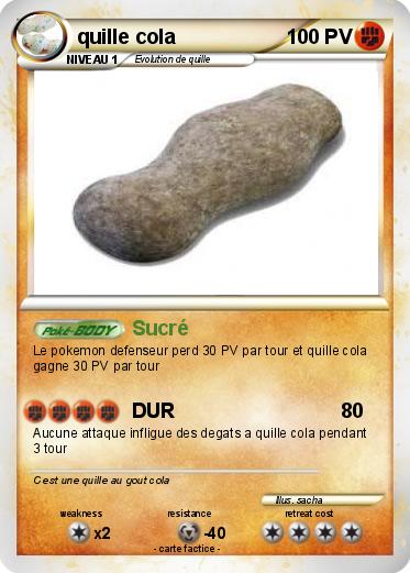 Pokemon quille cola
