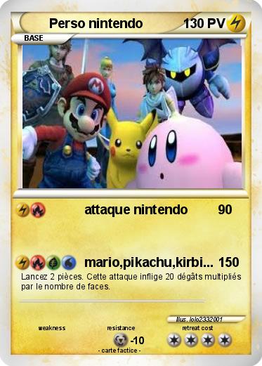 Pokemon Perso nintendo