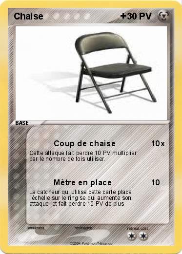 Pokemon Chaise                               +