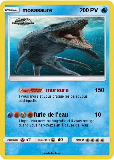 Pokemon mosasaure