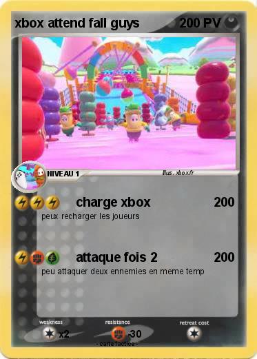 Pokemon xbox attend fall guys