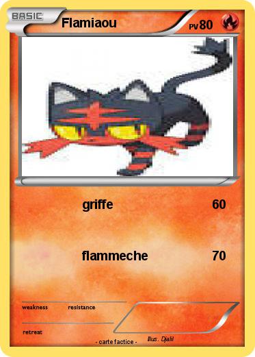Pokemon Flamiaou
