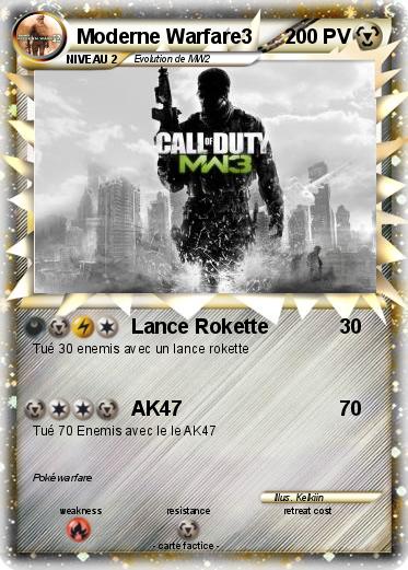 Pokemon Moderne Warfare3