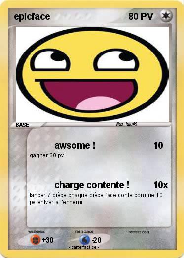 Pokemon epicface