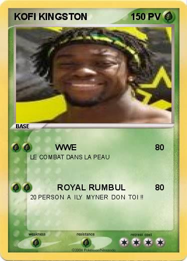 Pokemon KOFI KINGSTON