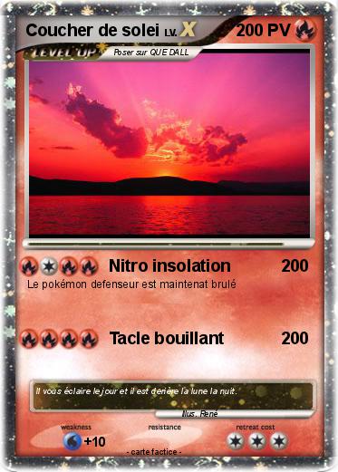 Pokemon Coucher de solei