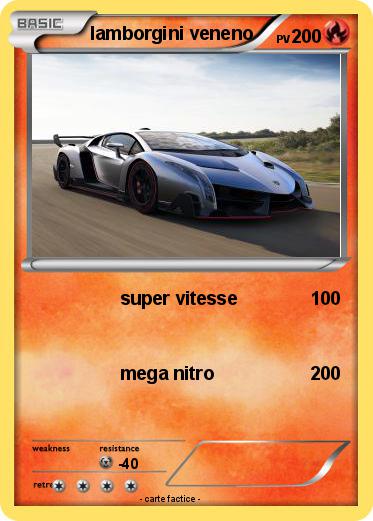 Pokemon lamborgini veneno