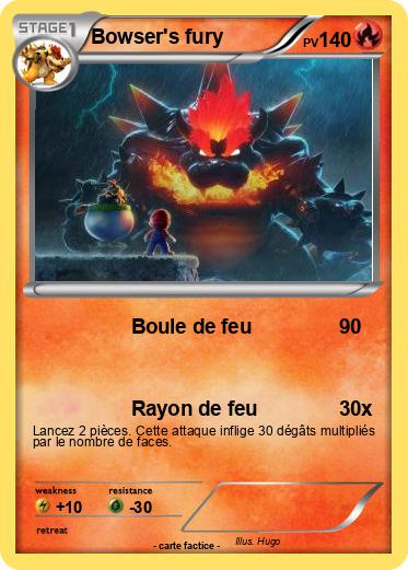 Pokemon Bowser's fury