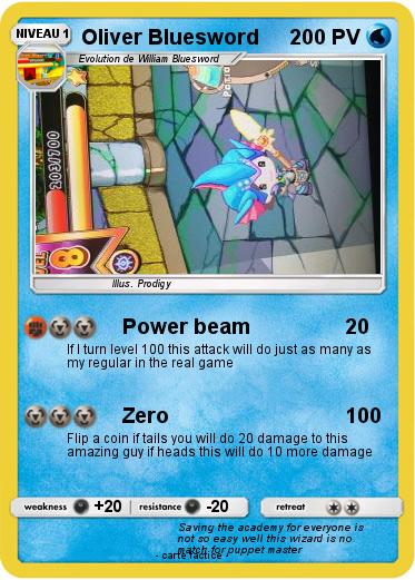 Pokemon Oliver Bluesword