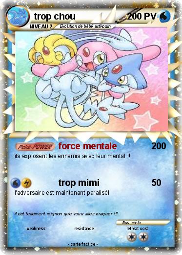 Pokemon trop chou