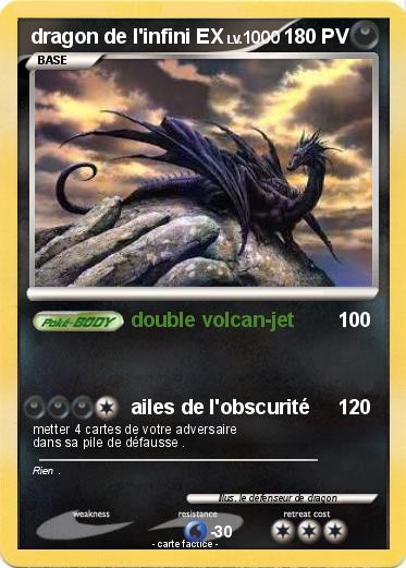 Pokemon dragon de l'infini EX
