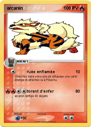 Pokemon arcanin