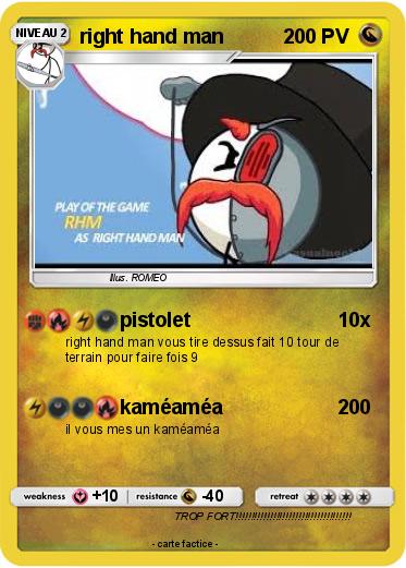 Pokemon right hand man