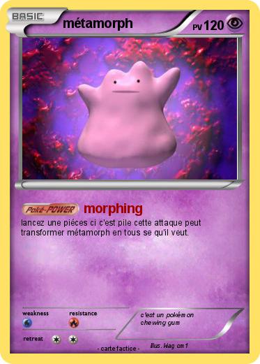 Pokemon métamorph