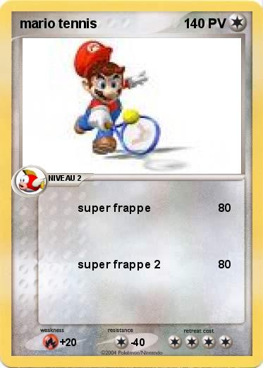 Pokemon mario tennis