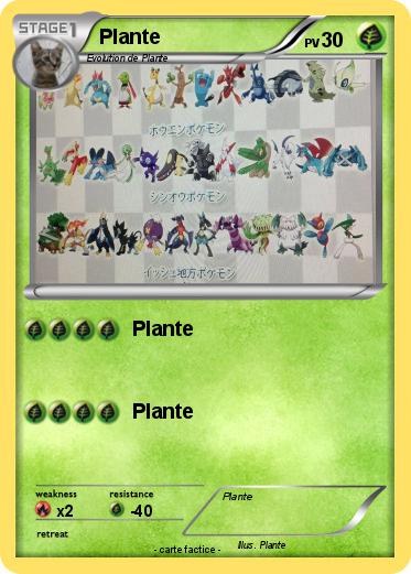 Pokemon Plante